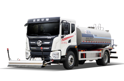 东风华神混动洒水车 
